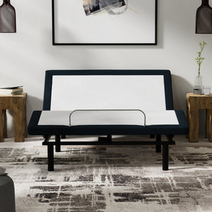 English Elm Model P2 Queen Adjustable Base with Dual Zone Massage Usb Ports and Led Lighting B180P172086