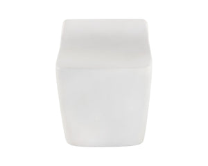 Sunpan LEDGER Stool - Contemporary Sculptural Design for Modern Homes, Ergonomic Comfort & Versatile Style 109275
