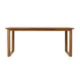 Christopher Knight Home® - Noble House - Nibley Outdoor Acacia Wood Dining Table