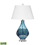 Gush 29'' High 1-Light Table Lamp - Blue - Includes LED Bulb D3060-LED Elk Home