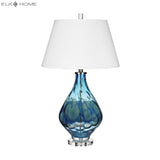 Gush 29'' High 1-Light Table Lamp - Blue D3060 Elk Home