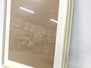 English Elm 18x24 Solid Wood Picture Frame with Replaceable Canvas, Acrylic Glass, Sturdy Backboard for Elegant Wall Decor White T3976P383243