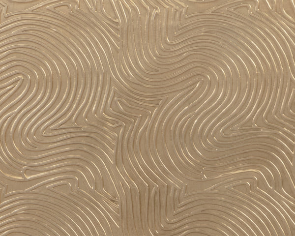 Sunpan Algarve Sideboard - Mid-Century Modern Design with Solid Mango Wood and Unique Artisan Craftsmanship Black / Champagne Gold