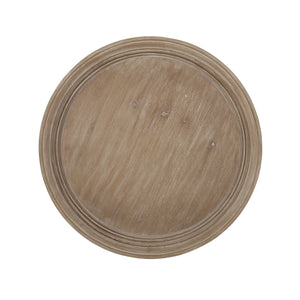 English Elm Christopher Knight Home® - End Table - French Country Charm With Hourglass Design, Distressed Wood Look For Any Living Space N771P239466K