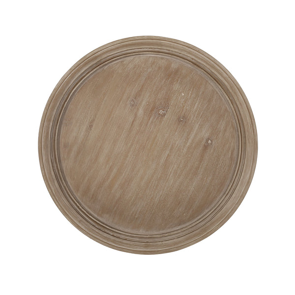 English Elm Christopher Knight Home® - End Table - French Country Charm With Hourglass Design, Distressed Wood Look For Any Living Space N771P239466K