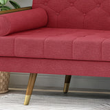 Christopher Knight Home® - Noble House - Jalon Mid-Century Modern Tufted Fabric Sofa