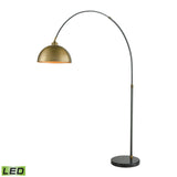 Magnus 76'' High 1-Light Floor Lamp - Aged Brass - Includes LED Bulb D3226-LED Elk Home