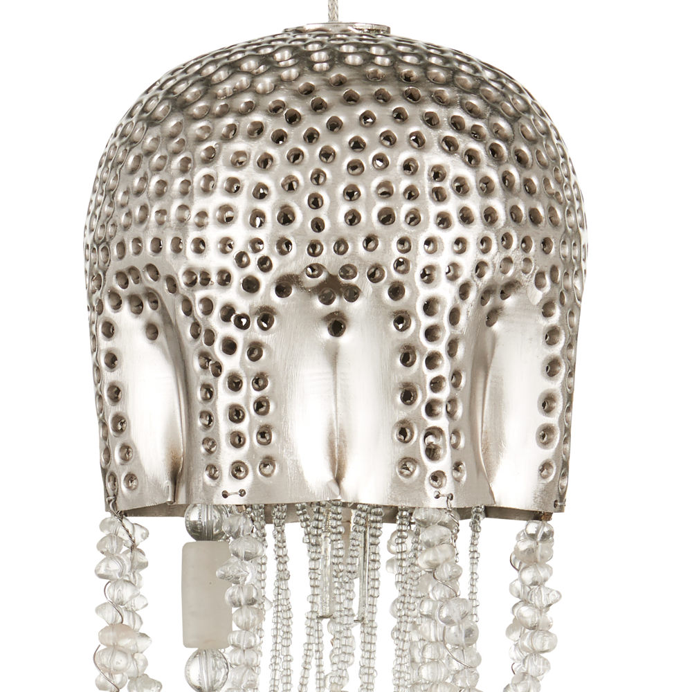 Medusa 30-Light Multi-Drop Pendant Light - Handcrafted Jellyfish-Inspired Design for Elegant Spaces