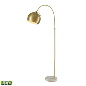 Kopernikus 61'' High 1-Light Floor Lamp - Aged Brass - Includes LED Bulb D3363-LED Elk Home