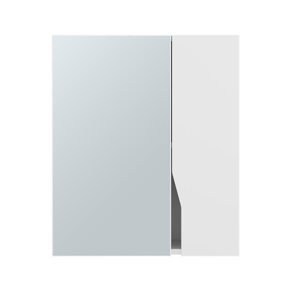 English Elm Magia Wall Mounted Medicine Cabinet with Integrated Mirror for Modern Bathrooms B128P473972