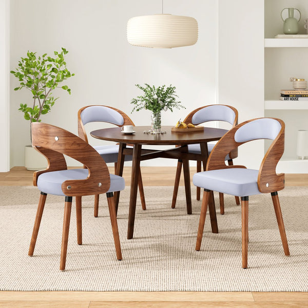 English Elm Swivel Counter Stools Set of 2 Rattan Back Pu Seat Mid Century Wood Frame Kitchen Khaki T3623P433636