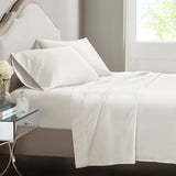 Croscill Luxury Egyptian Glam/Luxury 500TC Cotton Sheet Set CCS20-002 White