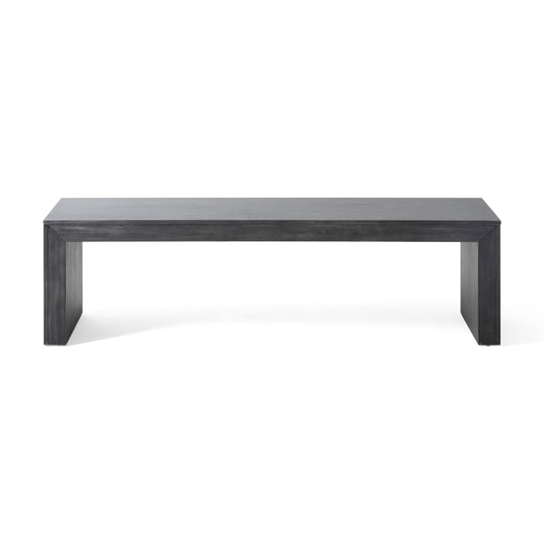English Elm Christopher Knight Home® - Acacia Wood Dining Bench - Versatile Black Seating For Dining, Entryway, Or Bedroom Decor N768P288886B