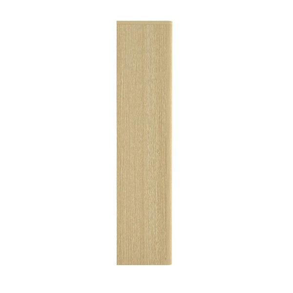 English Elm Rivington 38" Natural Oak Bookcase Cabinet - Modern Storage Solution With Adjustable Shelves & Style B365S00014-GIGA