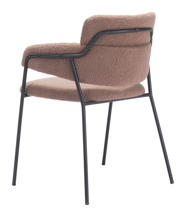 Marcel Dining Chair - Set of 2 Brown 109664 Zuo Modern