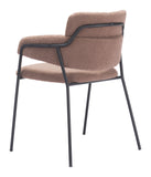 Marcel Dining Chair - Set of 2 Brown 109664 Zuo Modern