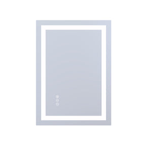 English Elm 20" X 28" Led Vanity Mirror Dual Front Back Lighting Anti-fog Dimmable Bathroom W1920P493130