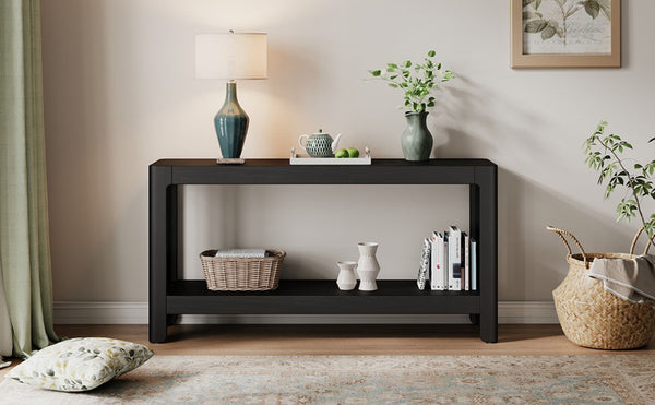 English Elm Christopher Knight Home® - Mirod Modern Farmhouse Console Table - Elegant Minimalist Design With Premium Wood Veneer Finish P2 N760P281362B-GIGA