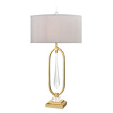 Spring Loaded 36'' High 1-Light Table Lamp - Gold Leaf D3638 Elk Home