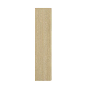 English Elm Rivington 40" Natural Oak Bookcase Cabinet - Modern Storage With Adjustable Shelves & Soft-Close Doors B365S00020-GIGA