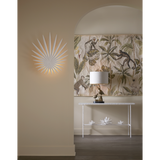 Bismarkia White Wall Sconce