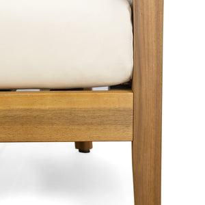 English Elm Christopher Knight Home® - Porto 4-Piece Outdoor Chat Set - Stylish Beige Cushions, Durable Weather-Resistant Design, Comfortable! N773P218420B_N773P218421B2