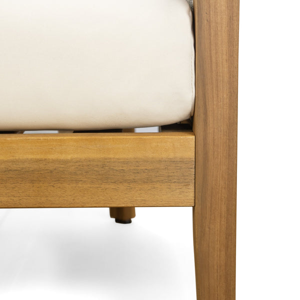 English Elm Christopher Knight Home® - Porto 4-Piece Outdoor Chat Set - Stylish Beige Cushions, Durable Weather-Resistant Design, Comfortable! N773P218420B_N773P218421B2