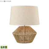 Vavda 19.5'' High 1-Light Table Lamp - Natural - Includes LED Bulb D3781-LED Elk Home