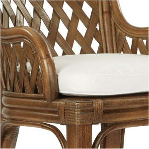 OSP Home Furnishings Plantation 24" Counter Stool Brown Stain