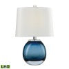 Playa Linda 19'' High 1-Light Table Lamp - Blue - Includes LED Bulb D3854BL-LED Elk Home