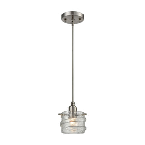 Hiver 7'' Wide 1-Light Mini Pendant D3898 Elk Home