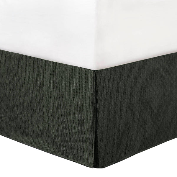 JLA Home Madison Park - 6 Piece Reversible Plaid Daybed Cover Set — Buffalo Plaid & Quilted Herringbone Texture for Cozy Cabin Style Grey MP13-8388