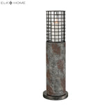 Gendarme Outdoor Candleholder - Weathered Stone D3973 Elk Home