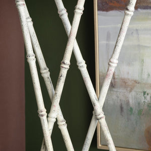 Crestview Collection 36.25"H Elegant Metal Bamboo Shoots Table Lamp - Marble Base, Linen Shade & 3-way Lighting Option   Cvazer186