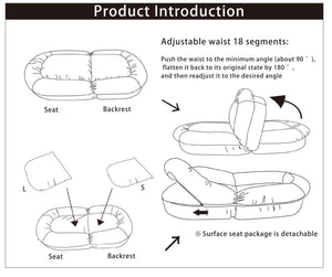 English Elm Triple Fold Down Sofa Bed Beige Metal - Compressed Pack, Thick Cushions, Adjustable Back, Versatile Use W244P186309