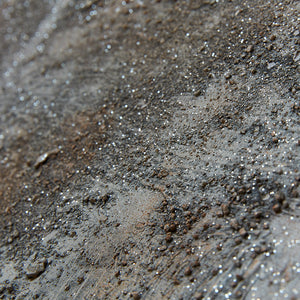 JLA Home Madison Park - Heavily Hand-Painted 3-Piece Canvas Set with Natural Stone Embellishments, Glitter Sheen, 15x35" Panels MP95C-0155