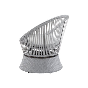 English Elm Christopher Knight Home® - [Set Of 2] 26.7" Modern Swivel Wicker Lounge Chairs With Cushions - Stylish & Versatile For Any Space N767P237032G_2