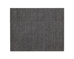 Sunpan Umea Hand-Woven Rug - Luxurious Artisanal Design with Eco-Friendly Wool for a Cozy Contemporary Home Black