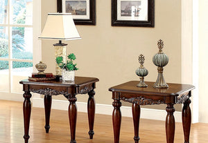 English Elm Traditional Elegant Sofa Table with Turned Legs and Carved Details, Open Shelf Storage, 48x16x27 Inch Cherry 51 L x 29 W x 12 H B011P356772