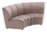 Garbi Modular Sectional Beige 110295 Zuo Modern