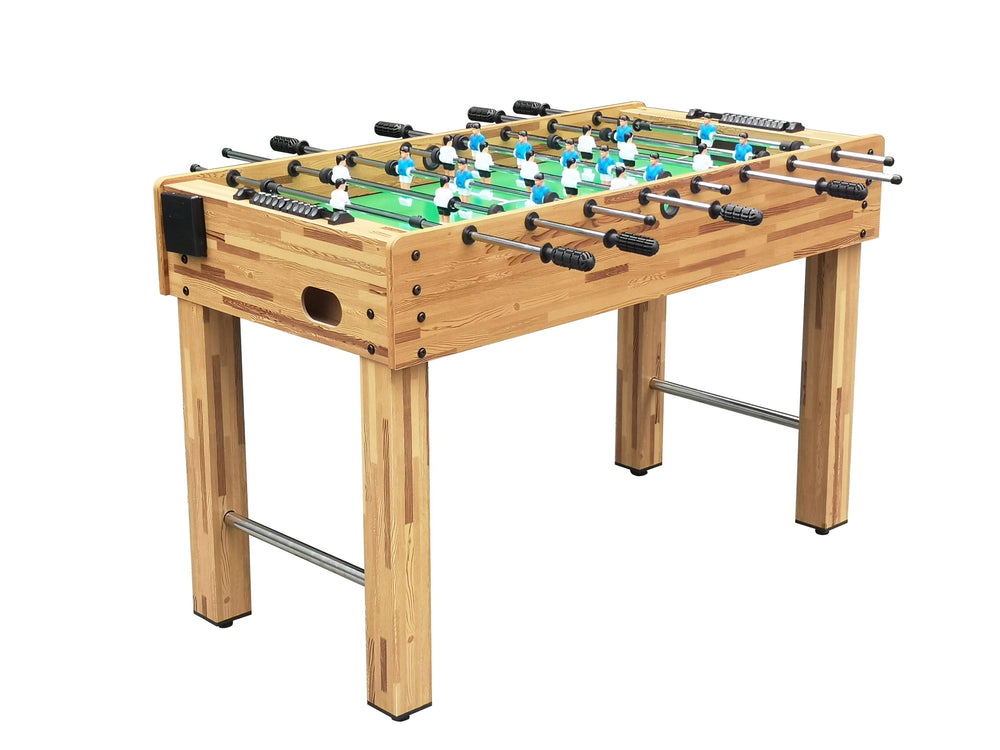 English Elm Soccer Foosball Table Compact 4 Foot Mdf Build for Game Room Family Fun W1936P308760