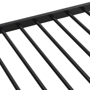 English Elm Full Over Full Metal Bunk Bed – Space-Saving Design, Easy Assembly, No Box Spring Required! W311S00050