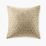 Croscill Home Melodia Transitional Square Decor Pillow CHM30-0019 Tan