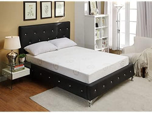 English Elm Herbal Fusion Collection Full Deluxe Green Tea Memory Foam Mattress For Restorative Sleep & Support B347P345020