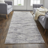 Feizy Rugs Lennon Abstract Distressed Rug - Durable Polyester & Polypropylene For Sophisticated Home Décor Tan,Taupe,Gray Polyester,Polypropylene Len39fyfgry000i1c