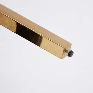 English Elm Rayon High Back Dining Chair Set with Plush Flocking Upholstery, Golden Stainless Legs, Comfort-Focused Design W1143P293314 W1143P293314