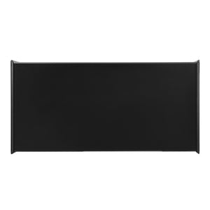 English Elm U-Can Vintage-Inspired Rectangle Coffee Table With 4 Drawers & 2 Shelves, Stylish Glass Accents N724P286421B-GIGA