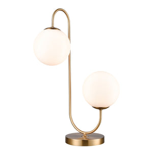 Moondance 22'' High 2-Light Table Lamp - Aged Brass D4154 Elk Home