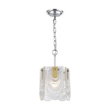 Darjeeling 8.5'' Wide 1-Light Mini Pendant - Clear D4176 Elk Home