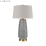 Rehoboth 30'' High 1-Light Table Lamp - Blue D4188 Elk Home